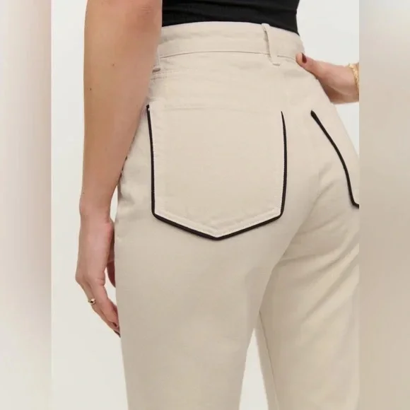 REFORMATION Cynthia Jeans - Picture 1 of 4